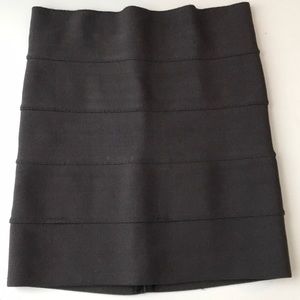 Pleasure Doing Business Grey Bandage Skirt XS